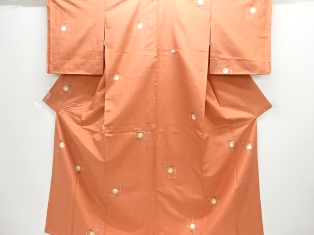 Japanese Kimono / Tsumugi Omeshi Silk